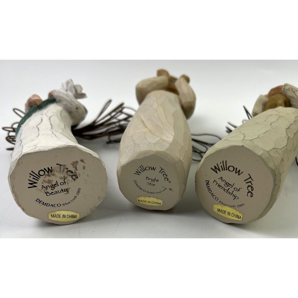 Willow Tree Angel Of Beauty/Friendship/Bright Star Figures Lot Of 3 - Picture 7 of 8